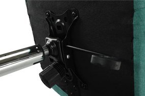 Irodai szék, ciánzöld, MORGEN