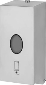 Automatikus falra szerelhető szappanadagoló 800 ml acél kényelmes