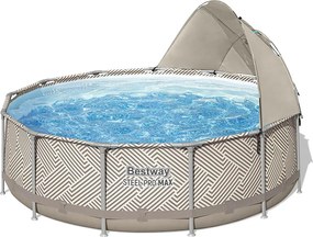 Bestway Entalula fémvázas medence szett 396 x 107 cm