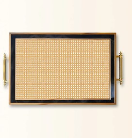 Üveg tálca, 38×24 cm – TPA9895