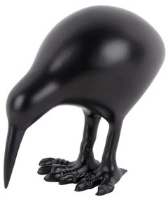 Kiwi madár szobor fekete