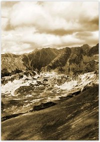 Poszterek 70x100 Tátra Lengyel hegyek Kilátás