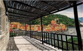 3D fotótapéta kilátás a teraszról fotótapéta 312 x 219