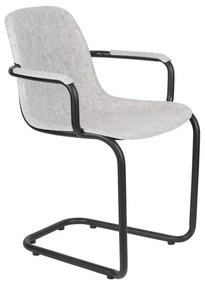 Világosszürke étkezőszék szett 2 db-os Thirsty – Zuiver