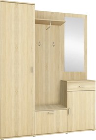 előszoba, tölgy sonoma, AMALIA