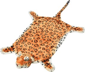 vidaXL barna plüss leopárd szőnyeg 139 cm