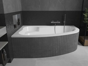 Mexen Westa sarok kád bal 160 x 100 cm, fehér - 560116010001