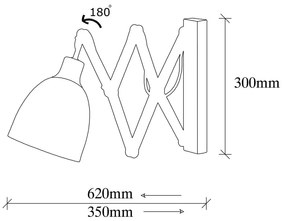 Fekete-bronzszínű fali lámpa ø 16 cm Sivani – Opviq lights