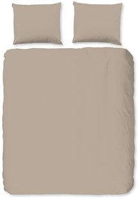 Barna kétszemélyes hosszabbított flanel ágyneműhuzat 200x220 cm – Good Morning