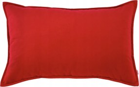 Díszpárna plüss piros 30x50