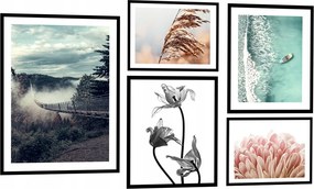 XXL Készlet 5db-os Festmények Maguk Nagy keret nélkül KP114