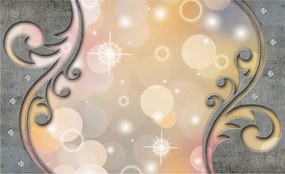 Fotótapéta Csillag Bokeh Dísz Csillag Minta 250x175 háttér formák +ragasztó