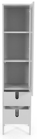 Uno fehér vitrin, szélesség 40 cm - Tenzo