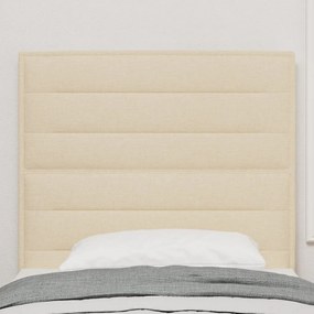 Fejtámla Vonalszerű Dizájn Krém 90 cm Szövet