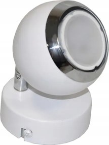 Spot lámpa Állítható 1x GU10 fehér Króm Kynis