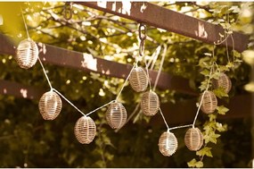 Elemmel működő LED fényfüzér, izzók száma 10 db, hosszúság 180 cm Carlisle – House Nordic