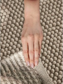 Bézs kézi szövésű gyapjú szőnyeg 120x170 cm Richmond Diana – Ted Baker