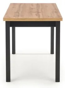 KINDOR étkezőasztal wotan tölgy/fekete