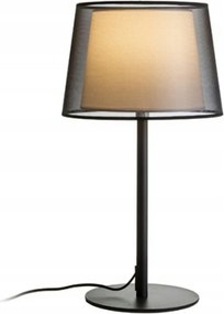 Asztali lámpa Rendl Esplanade fekete/fehér króm E27 teleszkópos 42W