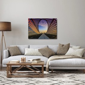 A modern hídépítészet képe (70x50 cm)