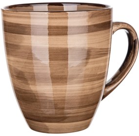 Banquet PALAS 6 db-os kerámia bögre készlet , 400 ml, barna