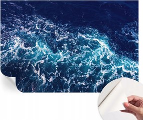 Dekoratív öntapadós fotótapéta Hálószobába Tengeri hullámok 104x70 cm