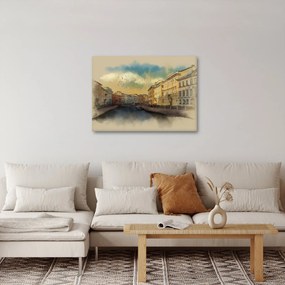 Kép - Moyka, folyó, St. Petersburg, Oroszország (70x50 cm)