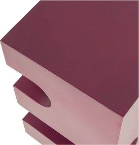 Fém tárolóasztal 30x30 cm Jessa – WOOOD