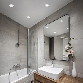 RENDL GALO R zápustná bílá 230V LED GU10 9W IP65