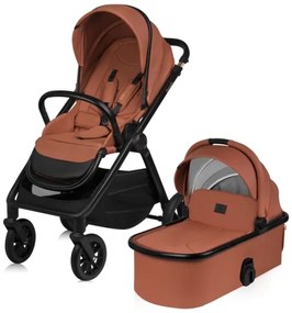 Lionelo - 2 az 1-ben kombinált babakocsi LAYLA Rozsdabarna
