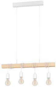 Eglo 43704 - TOWNSHEND kábeles csillár 4xE27/60W/230V