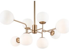 Maytoni MOD221-PL-08-G - Csillár rúdon ERICH 8xE14/40W/230V réz