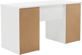 Íróasztal, fehér, EUSTACH