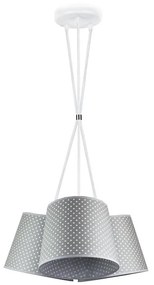 Duolla - Csillár rúdon ROSSA 3xE27/40W/230V átm. 40 cm