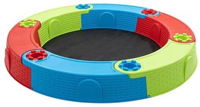 Nagy műanyag összecsukható homokozó NEW BABY VÁR 170 cm