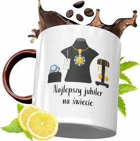 Bordó Bögre Ékszerésznek Születésnapi Ajándék fényképes nyomtatással