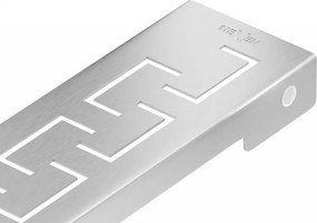 Mexen Flat M15 maszkoló lap az 100 cm-es vonalmenti lehúzáshoz, inox - 1024100