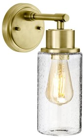 Elstead BATH-MORVAH1-BB - Fürdőszobai fali lámpa 1xE27/60W/230V IP44 arany