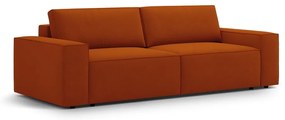 Téglavörös kinyitható kanapé 247 cm Jodie – Micadoni Home