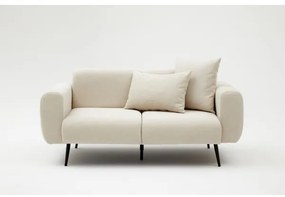 PISA kétüléses kanapé krémszínben