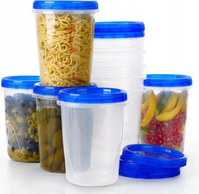 Winter Shore ételtároló dobozok fedővel (10 db) 1 liter, Bpa-mentes