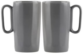 Szürke agyagkerámia bögre szett 2 db-os 330 ml Fuori – Vialli Design