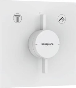 Hansgrohe DuoTurn E zuhany és fürdő csaptelep vakolat alatti rész nélkül matt fehér 75417700