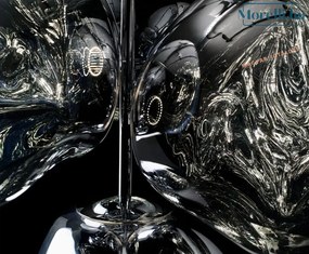 TOM DIXON MEC01CH-CEUM4 MELT Ezüst Színű Függeszték LED 30W IP20