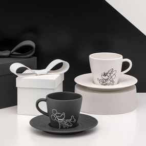Manufacture Rock blanc reggelizőkészlet - Mickey egér, 4 darabos - Villeroy & Boch