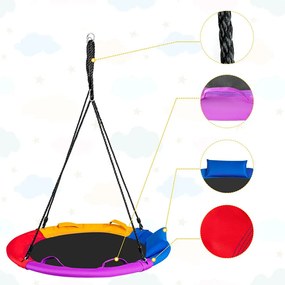 Fészekhinta fejpárnával, kapaszkodókkal 100cm