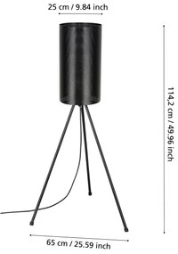 Eglo 900259 - Kültéri állólámpa LADUNARA 1xE27/40W/230V IP44