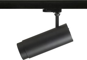 RENDL FOCUS 30 DIMM háromáramkörös sínre fekete 230V LED 30W 10 60° 3000K 4000K 5000K