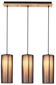 Függőlámpa textil búrával Kioto – Candellux Lighting