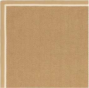 Natúr színű kétoldalas-kézi szövésű juta szőnyeg 120x170 cm Bordo Herringbone Linen – Asiatic Carpets